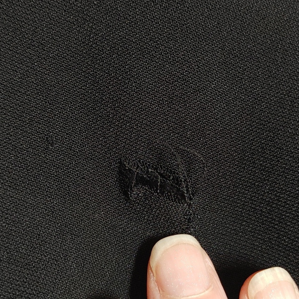 Addys' California Very Vintage Black Gown Size M - Picture 9 of 16